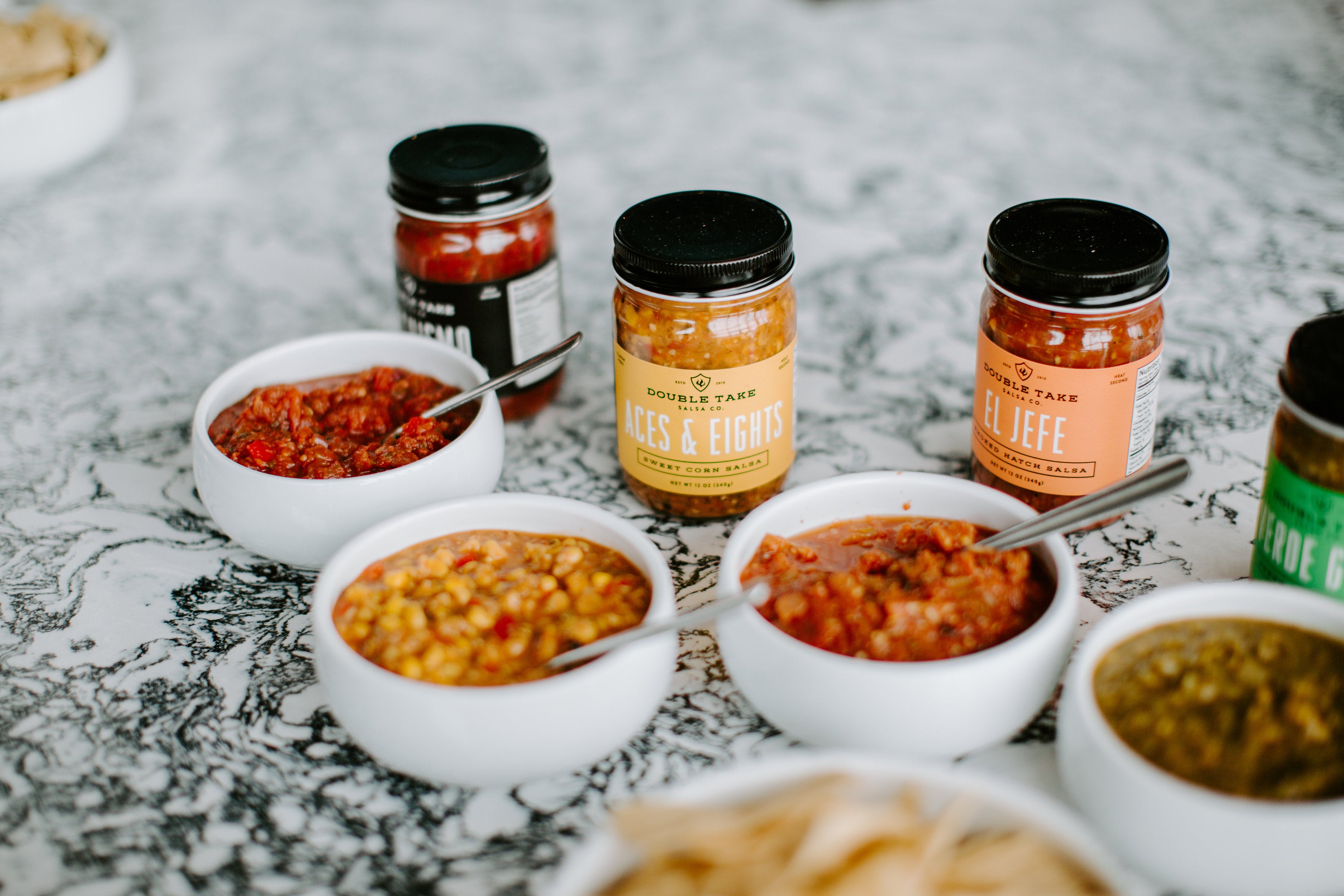 Cherry Tale cherry chipotle salsa - craft salsa from Double Take Salsa