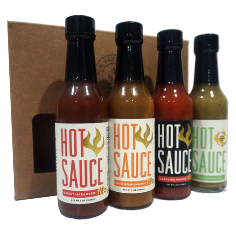 Hot Sauce 4 Pack "X" (10X Peppers)