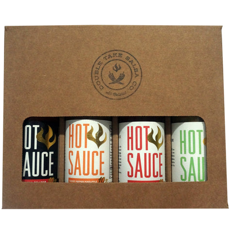 Hot Sauce 4 Pack "X" (10X Peppers)