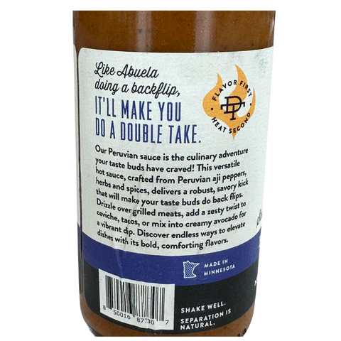Peruvian Spice - hot sauce