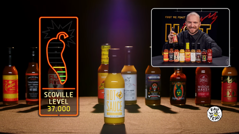 Montage of Double Take on Hot Ones Season 11